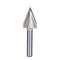 1PC Router Bits 45 Degree V Groove Bit 1/4 Inch Shank Cutting Tool 19/32 Inch Cutting Dia CNC V Bit for Woodworking Door Engraving...