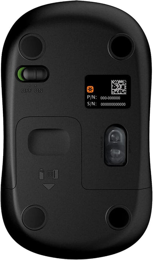 Logitech - Design Collection Limited Edition Wireless Compact Mouse with Colorful Designs - Golden Garden...