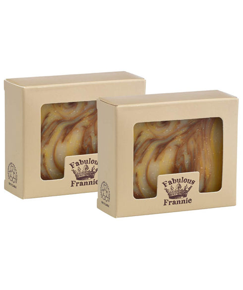 Fabulous Frannie Patchouli Essential Oil Soap Gift Set each made with Pure Essential Oil 4 Ounce (Pack of 2)...