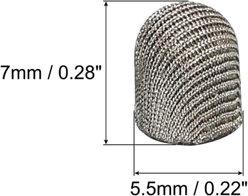 MECCANIXITY 6pcs 5.5mm Stylus Pen Fine Tips Conductive Fiber Capacitive Touch Screen Pens Tip Universal Replacement...