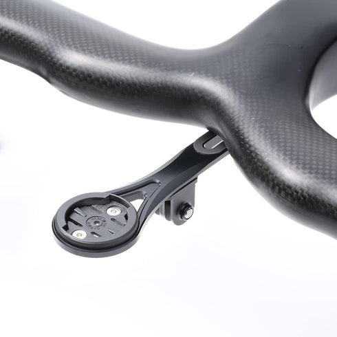 Aero Integrated Handlebar Out Front Combo Mount for Garmin Edge Wahoo Elemnt Bryton Rider Stages Dash Hammerhead Campatible with Canyon CEP Cockpi...