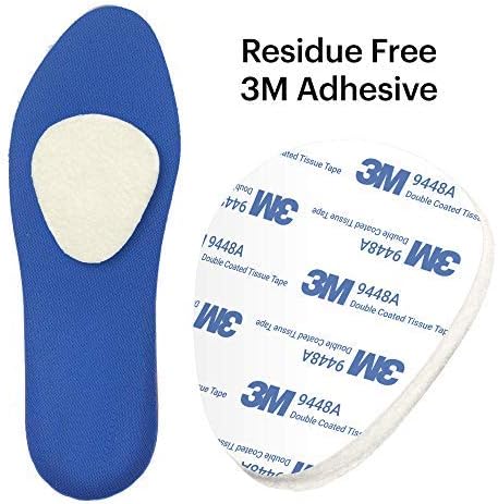 12-Pack Metatarsal Foot Pads for Pain Relief - 1/4” Thick, Ball of Foot Cushions for Women and Men, Forefoot and Sole Support, Metatarsalgia Morto...