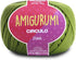 Circulo Amigurumi Yarn, 100% Mercerized Brazilian Virgin Cotton - Cotton Yarn for Crocheting and Knitting, Soft Yarn, Green Yarn Art - Sport Weigh...