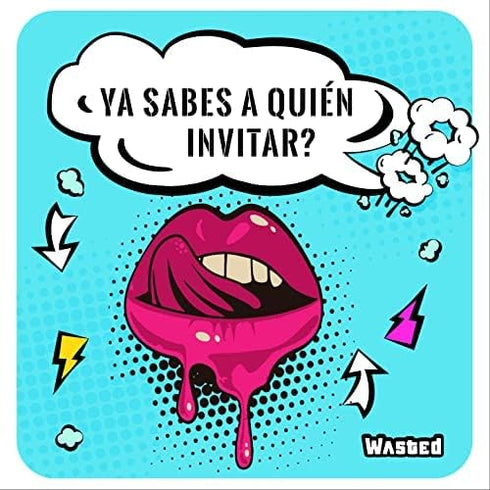 Wasted - The Party Game by Happy Ending Games - Gaming Cards - Board Game of Dares (English Version)...
