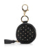 Chelsea + Cole for Itzy Ritzy Studded Pacifier Case with Clip; Pacifier Charm Pod Includes Clasp, Measures 2.5" in Diameter & Holds 2 Pacifiers; B...