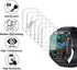 Screen Protector Compatible with KACLUT GLONHI EIGIIS, KLOGIPOW, OCTDG, ESFOE, PODOEIL K57 pro 1.96 inches Rugged Smart Watch, Soft TPU, 6 pieces,...
