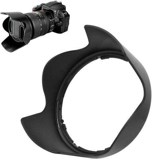 Camera Lens Hood, HB-35 Camera Mount Lens Hood Replacement for Nikon AF-S VR 18-200mm F/3.5-5.6 Lens...