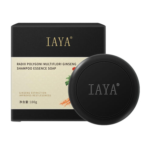 IAYA Clean Hair Set, Ginger Shampoo Soap, Natural Organic Ginger Shampoo Bar Promotes (HESHOUWU), 6.25 Pound (Pack of 1)...