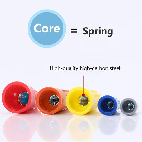330 Pcs Wire Connectors Nuts Kit - Electrical Twist Wiring Splice Screw Caps Assortment...