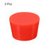 MECCANIXITY Silicone Rubber Tapered Plug 36mm to 43mm Solid Red for Powder Coating, Painting, Anodizing, Plating, Sandblasting, Laboratory Use 2 P...