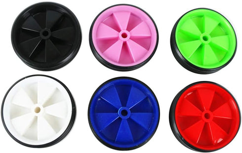 Kids Bicycle Training Wheels, 1 Pair Bike Assist Wheel Balance Stabilisers Training Tool Low Noise Rubber Bike Replacement Stabilizer Wheels(Pink)...