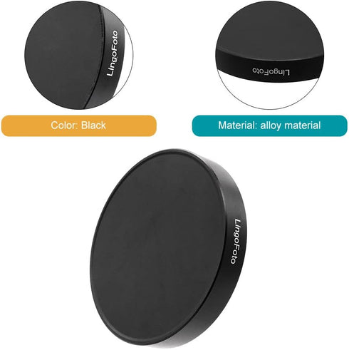 Metal Cap for 95mm/85mm /80mm O.D. Matte Box Step Up Ring, Camera Metal Lens Cap Lens Protection Cover for LingoFoto 86mm/82mm/77mmStep Up Ring (8...