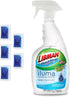 Libman Iluma Glass & Mirror Cleaner | Household Cleaning Products | Cleaning Supplies | Refillable Bottle | Glass Cleaner Spray | 24 fl oz Window ...