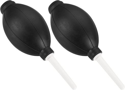 2Pack Dust Ball Air Blower - Equipment Cleaning Rubber Remove Dust & Transfer Liquid, Apply to Computer/Camera Lens/Plants (5.79 x 2.09 Inches, Bl...