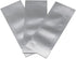 PABCK 100 Pcs 1.57x5.51 inch (Inside Size 1.18x5.12 inch) Coffee Food Storage Heat Sealable 3.34mil Mylar Pure Foil Bag Vacuum Pouch for Sampling ...