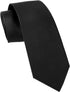 Black Ties For Men Solid Color Formal Neckties 3.75''(9.5CM) XL Tie Big Ties For Men...