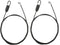 946-04230B Replaces Auger Clutch Drive Cable 946-04230A 946-04230 746-04230B Fits MTD Craftsman Troy-Bilt Cub Cadet Snowblower (2 Pack)...