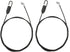 946-04230B Replaces Auger Clutch Drive Cable 946-04230A 946-04230 746-04230B Fits MTD Craftsman Troy-Bilt Cub Cadet Snowblower (2 Pack)...