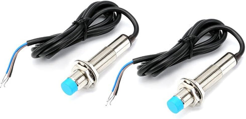 2PCS M12 Inductive Proximity Sensor Switch, NPN NO DC6-36V 4mm Detection Distance, LJ12A3-4-Z/BX...
