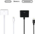 Apple MFi Certified Lightning Male 8Pin to Female 30Pin Adapter, 2 Pack, Speaker, Cellular Phones, MP3 Player...