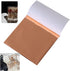 100Sheets Rose Gold Leaf Sheets.Pure Copper Leaf Sheets, Gold Foil Sheets Multipurpose for Art,Painting,Decoration,Furniture,Crafts,Pictures,Frame...