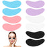 5 Pairs Reusable Eye Patches Silicone Reusable Under Eye Patches,Under Eye Patches for Skin Care Effect to Reduce Wrinkles & Fine Lines(Blue/Purpl...