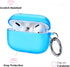 Velvet Caviar Compatible with AirPods Pro Case 2nd and 1st Generation - Cute Protective Hard Cover for Women - Neon Blue...