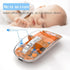 Transparent Wireless Mouse BT5.1/2.4G Bluetooth Mouse Rechargeable Mute Mouse for Mac,iPad,MacBook,Laptop,PC(Orange)...