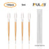 ULAB Sterile Transfer Pipette, Essential Oils Pipettes Vol. 5ml, 2ml Graduated, 0.5ml Graduation Interval, 155mm Long, Low-Density Polyethylene Ma...
