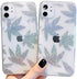 Blingy's for iPhone 13 Pro Case (6.1 inch), Hemp Style Sparkling Bling Bling Glitter Weed Style Transparent Soft TPU Protective Clear Case Compati...