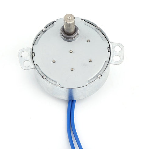 AUNMAS Electric Synchron Motor AC, Electric Fireplace Motor Replacement ty 50b Motor 100 127V 50/60Hz CCW/CW Synchronous Motor Geared Motor for El...