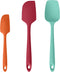 U-Taste Silicone Baking Spatula Set: 600ºF High Heat Resistant, Food Grade Flexible Rubber Kitchen Cooking Mixing Scraper, Food Grade Seamless Ute...