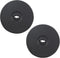 4 Inch Acrylic Turntable Organizer, 2 Pcs Black 360 Degree Rotation Round Turntable for Kitchen Pantry Table Countertop Cabinet Decorating...