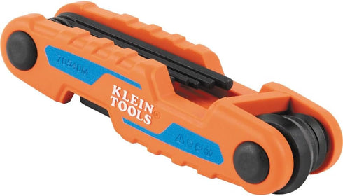 Cmpct Folding Hex Key Set SAE & Metric...