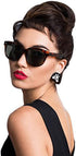Utopiat Audrey Style Sunglasses for Women - Tortoiseshell,Retro Cat-Eye frame, UV-400 Protection and Polarized Lense...
