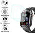 Tempered Glass Screen Protector Compatible with Hvlgmrc P66 1.96 inches Rugged Smart Watch, 3pcs, 9H...