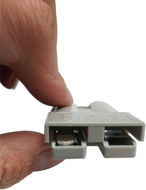 50Amp Power Connector Plug 50A Quick Connect Disconnect 600 V 2 Pairs(4pcs) for 50Amp Battery Connector(6AWG, Grey)...