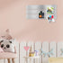 Magnetic Bulletin Strips 5PCS Self Adhesive Frameless Stainless Iron Bulletin Board Bar with 10 Magnetic Buttons for Memo Photo Notes Office Schoo...