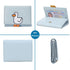 Sunwel Fashion Girls Cute 3D Duck Mini Folding Wallet Tiny Wallet Cash Pocket Card Holder ID Window Purse for Women...