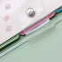 NatSumeBasics A4 Binder 4 Ring Budget Binder Clear PVC Planner Cover Notebook Shell for Organizer Accessories (A4 Binder)...