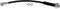 Dorman H620045 Rear Driver Side Brake Hydraulic Hose Compatible with Select Models...