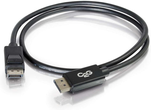 C2G Legrand DisplayPort 1.2 Male to Male Displayport Cable, Black Display Port Cable, 3 Foot Digital Display Cable, 8k Display Port, 1 Count, C2G ...