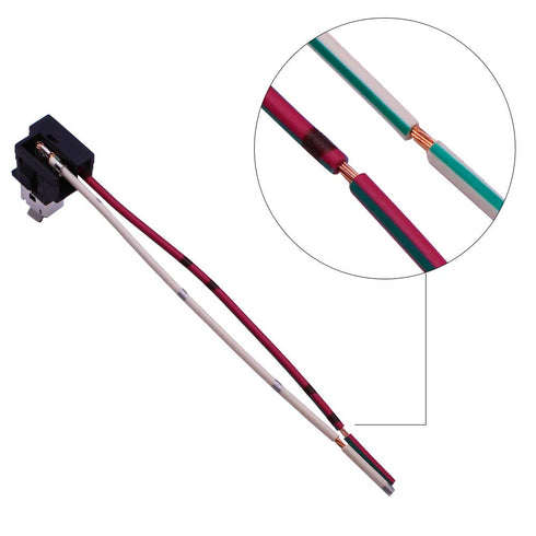 H1 H3 Headlight Fog Light Bulb Extension Socket Wire Harness Connector Holder(Pack of 2)...