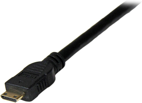 StarTech.com 2m Mini HDMI to DVI-D Cable - M/M - 2 meter Mini HDMI to DVI Cable - 19 pin HDMI (C) Male to DVI-D Male - 1920x1200 Video (HDCDVIMM2M...