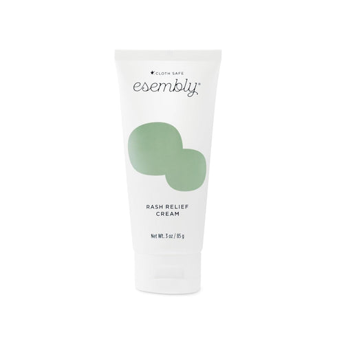 Esembly Rash Relief Cream, Organic and Cloth Friendly Zinc Oxide Barrier Cream, Soothes and Heals Diaper Rash, Natural Aid for Baby Bottom Discomf...