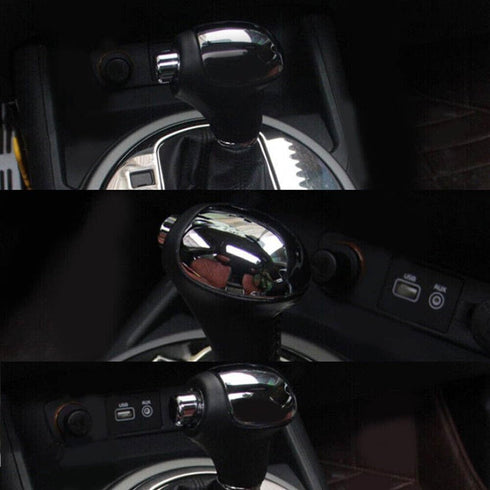 TEAMWILL ABS Gear Shift Knob Cover Cap Trim Fit for Kia Forte K3 2014-2018 Center Console...
