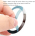 10 Pieces Wireless Charger Universal Metal Rings with Sticker, 2 Colors Ultra Thin Metal Rings Compatible with Magnetic MagSafe Wireless Charger C...