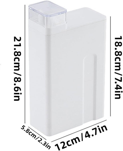Laundry Detergent Dispenser-Soap Dispenser,Large Pump Dispenser Bottle for Kitchen, Laundry Empty Shampoo Bottles Suitable Beads, Washing Powder, ...