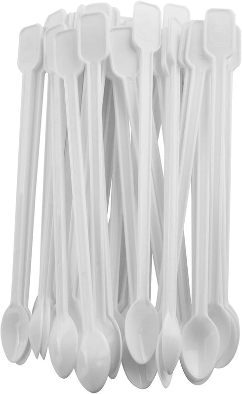 200PCS Mini Plastic Coffee Blender Spoon & Tea Stirrer...