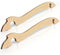Wooden Oven Rack Puller 2 Pack Oven Long Handle Push Pull Tool Oven Accessories for Toaster Oven Air Fryer, Prevent Scalding...